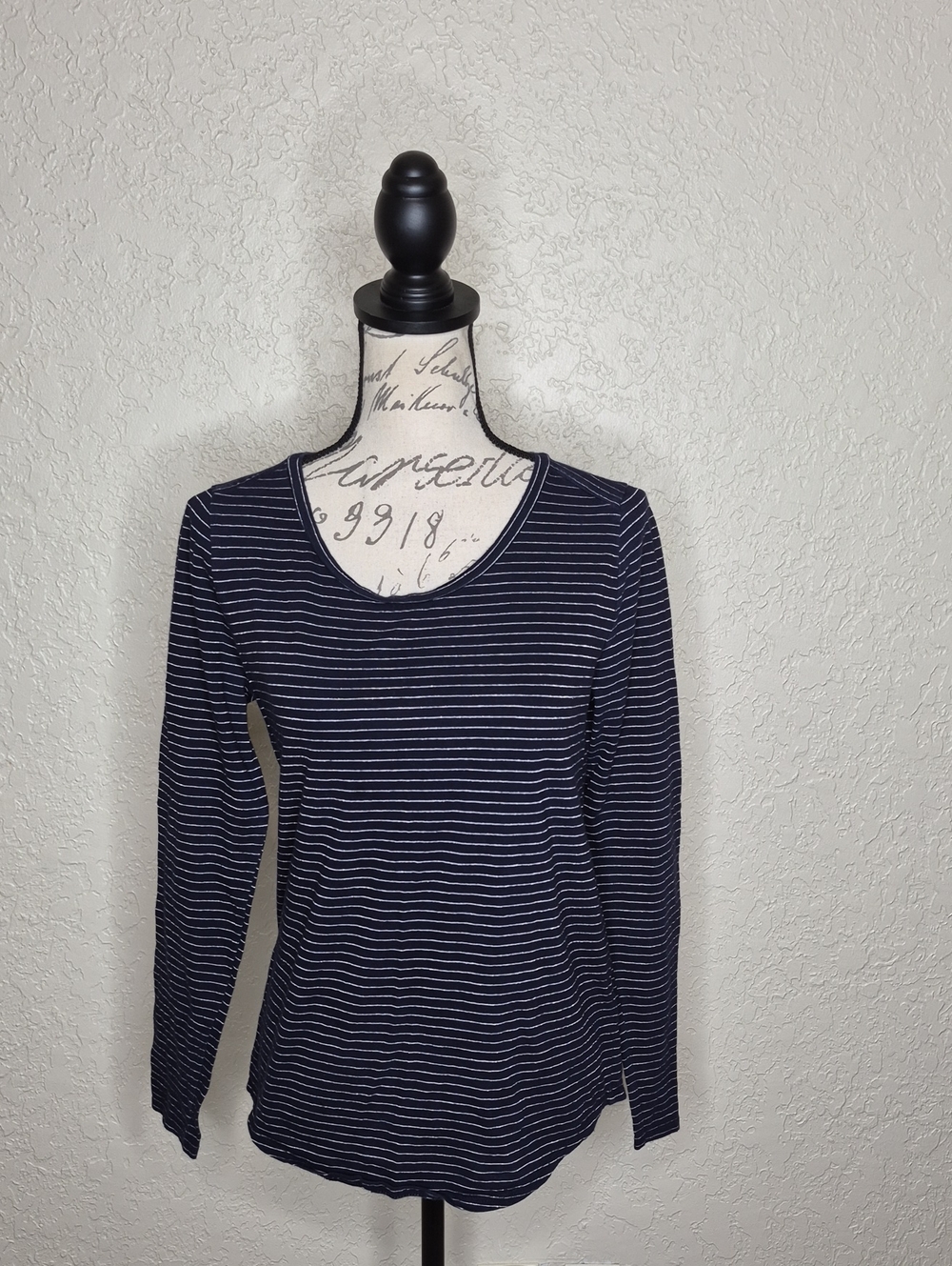 Ann Taylor LOFT Vintage Soft Striped Shirt Size M